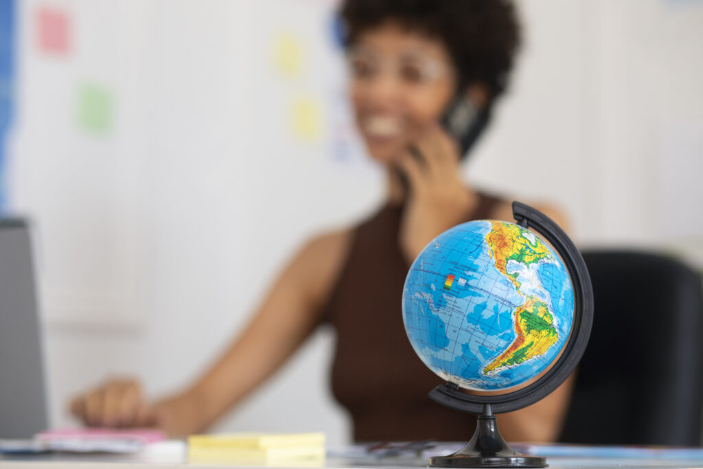 how to work remotely for international companies from South Africa