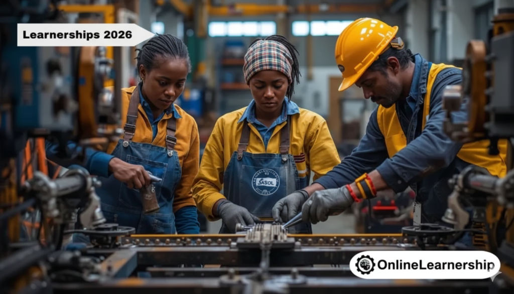 Sasol Millwright Artisan Learnership Programme 2026