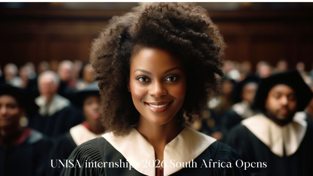 UNISA internships 2026 South Africa Opens