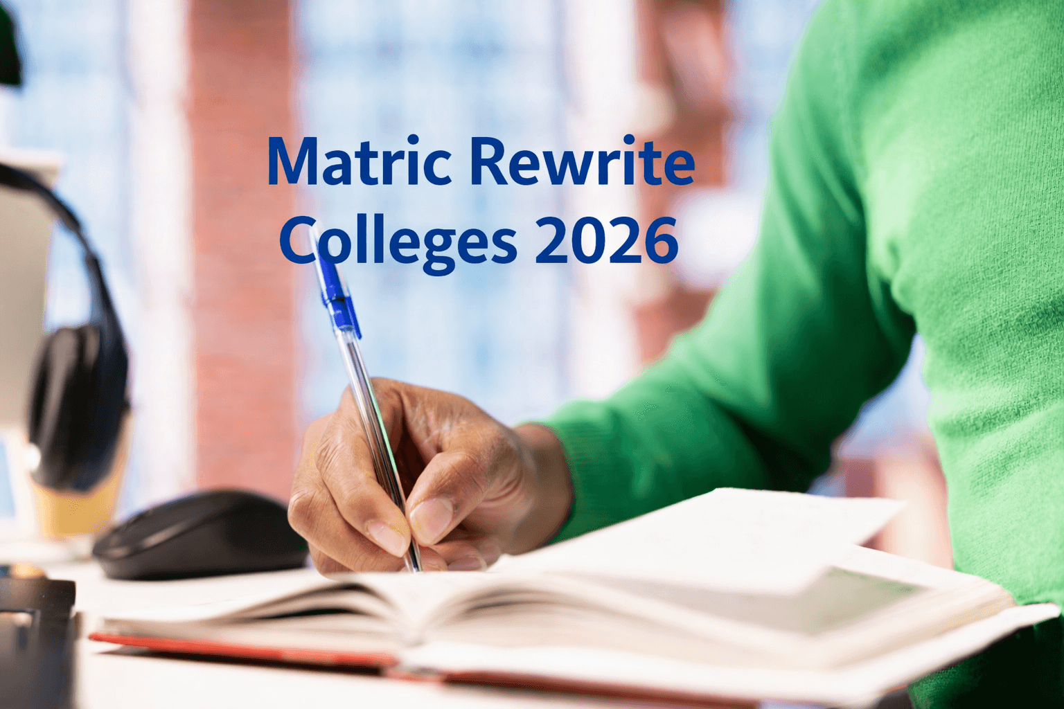 Matric Rewrite Colleges 2026