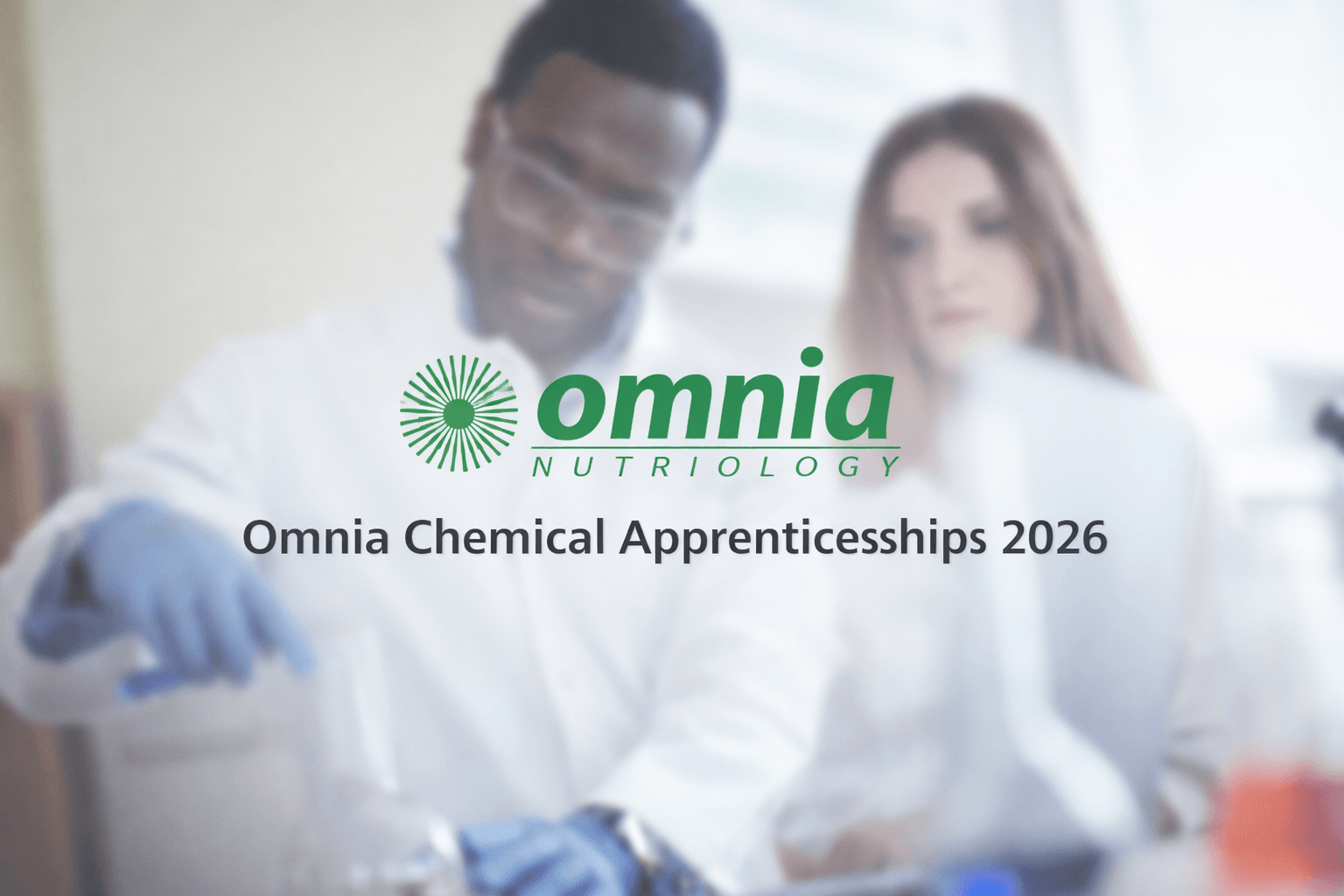 Omnia Chemical Apprenticeships 2026