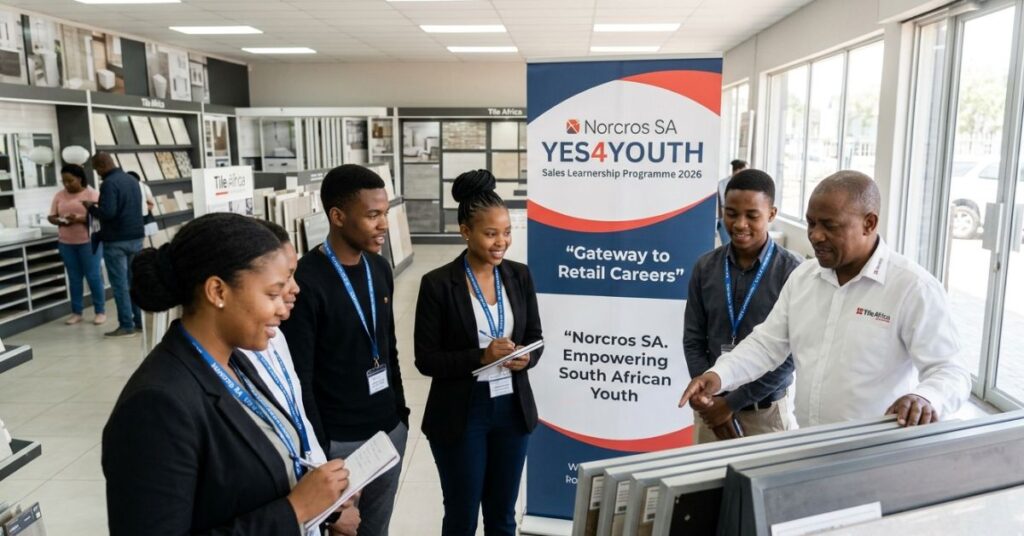 Norcros SA YES4YOUTH Sales Learnership Programme 2026 Opens Opportunities for Unemployed Youth in South Africa