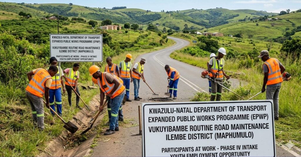 Jobs for Vukuyibambe EPWP road maintenance and fieldworkers in 2026