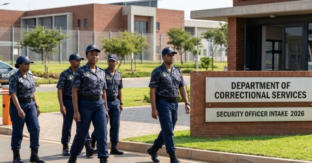 2026 Department of Correctional Services Security Officers Intake