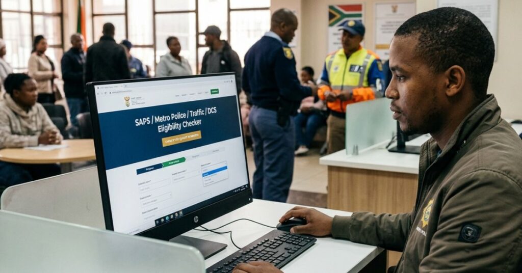 SAPS / Metro Police / Traffic / DCS Eligibility Checker