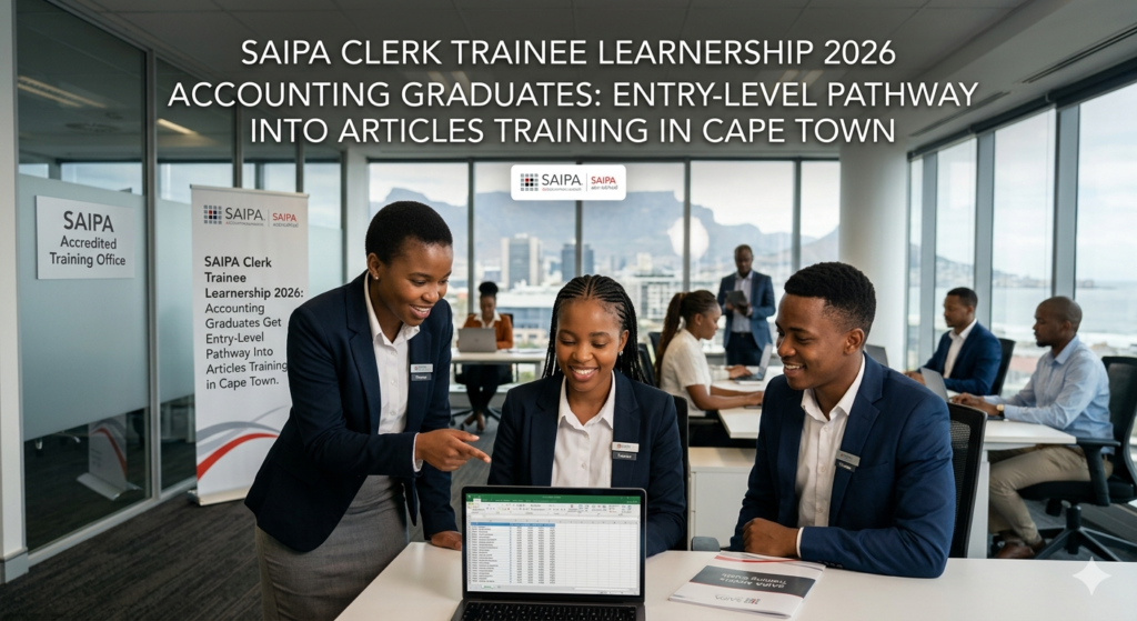 SAIPA Clerk Trainee Learnership 2026
