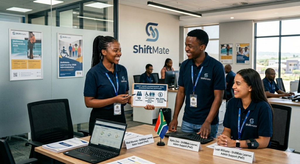 ShiftMate Administrative Support Learnership 2026