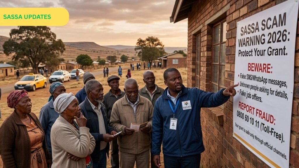 SASSA Scam Warning 2026