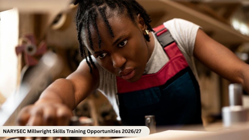 NARYSEC Millwright Skills Training Opportunities 2026/27
