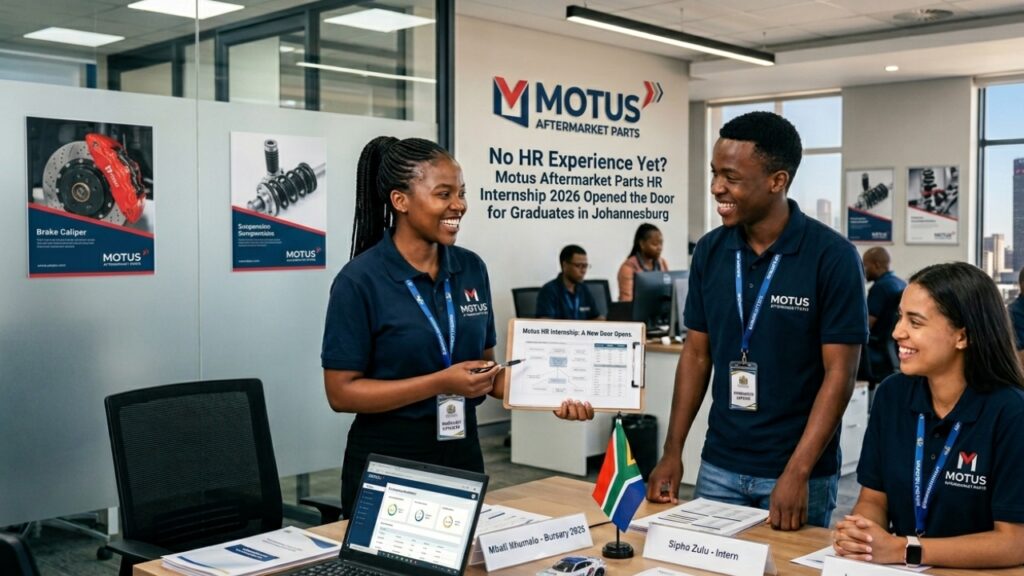 Motus Aftermarket Parts HR Internship 2026